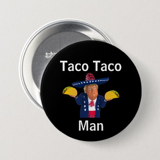 Taco Taco Man Button (Vorne & Hinten)