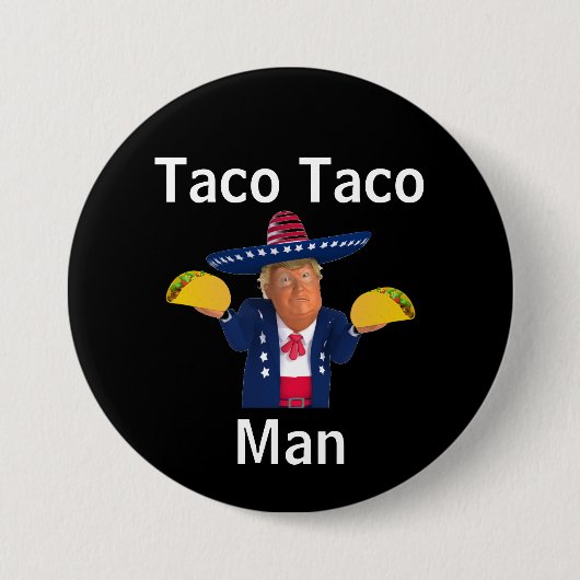Taco Taco Man Button (Vorderseite)