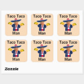 Taco Taco Man Sticker (Blatt)