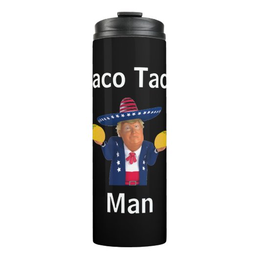 Taco Taco Man Thermal Tumbler Thermosbecher (Vorderseite)