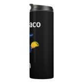 Taco Taco Man Thermal Tumbler Thermosbecher (Nach rechts gedreht)