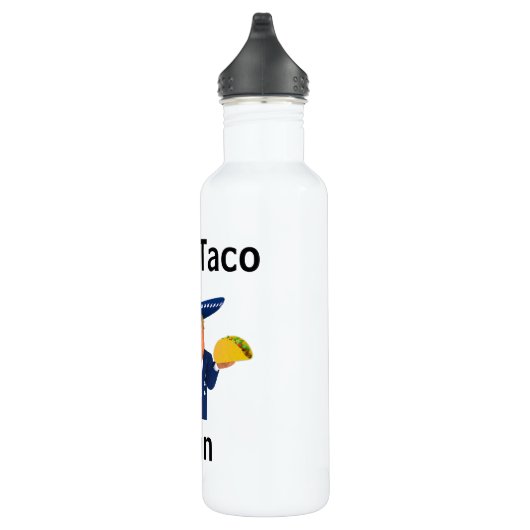 Taco Taco Man Wasserflasche Edelstahlflasche (Rechts)