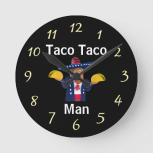Taco Taco Mann Uhr