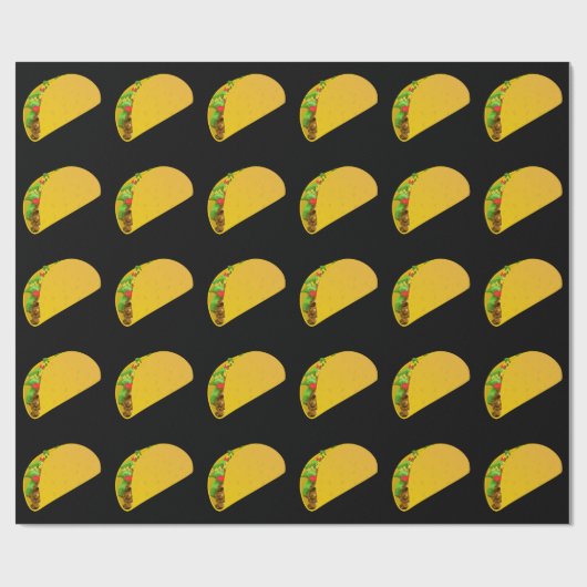 TACO TACOS FUNNY WRAPPING PAPIER GESCHENKPAPIER (Flach)