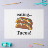 Taco Tacos Lustiger Geburtstag Seidenpapier (Basteln)