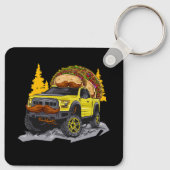 Taco Tacos Truck TRD Überlandung Überland 4X4 Truc Schlüsselanhänger (Rückseite)