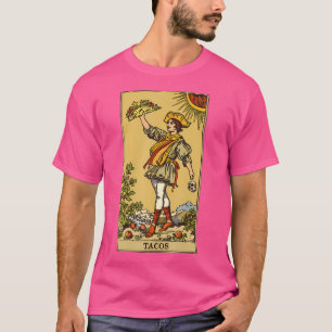 Taco-Tarotkarten-Wahrsager Okkultist T-Shirt