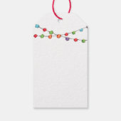 Taco & Tequila Fiesta Paare Dusche Danke Geschenkanhänger (Rückseite)