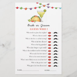 Taco & Tequila Fiseta 'Guess Who' Showspiel