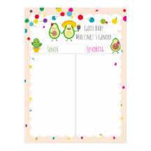 Taco Themed Baby Shower Raten Sie das Gender-Spiel