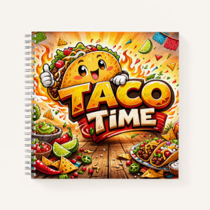 Taco Time - Fiesta-Fiasko - Foodie-Freunde Notizblock