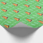 Taco-tragender Geschenkpapier (Ecke)