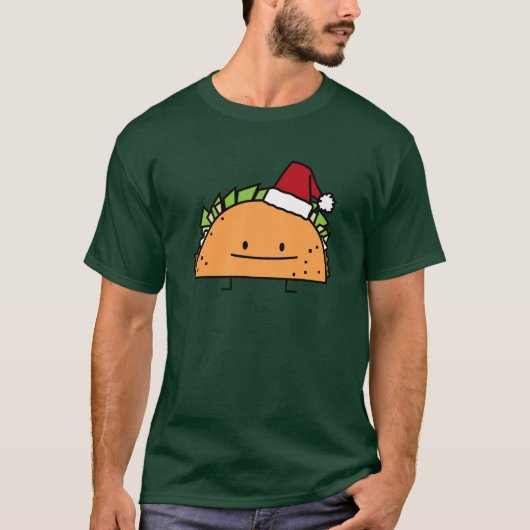 Taco-tragender T-Shirt (Vorderseite)