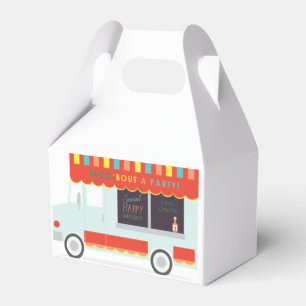 Taco Truck Fiesta Geburtstagsparty Gunst Box Geschenkschachtel