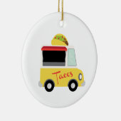 Taco Truck Food Keramik Ornament (Rechts)