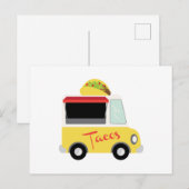 Taco Truck Food Postkarte (Vorne/Hinten)
