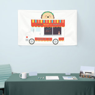 TACO Truck Geburtstagsparty Hintergrund Banner