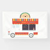 TACO Truck Geburtstagsparty Hintergrund Banner (Horizontal)