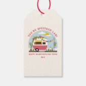 Taco Truck Pun Pink Camper Schule Valentine Geschenkanhänger (Vorderseite)