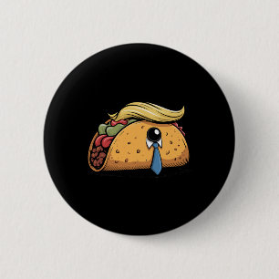 Taco Trump hält immer den Tar des politischen Humo Button