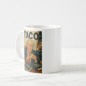 TACO Trump Kaffee-Tasse. Kaffeetasse (Vorderseite Links)