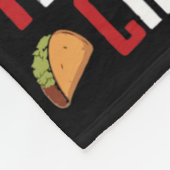 Taco Trump kneift immer Funny Lets Go Taco Fleecedecke (Ecke)