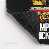 Taco Trump kneift immer Funny Lets Go Taco Mousepad (Ecke)