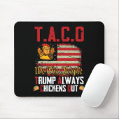 Taco Trump kneift immer Funny Lets Go Taco Mousepad (Mit Mouse)
