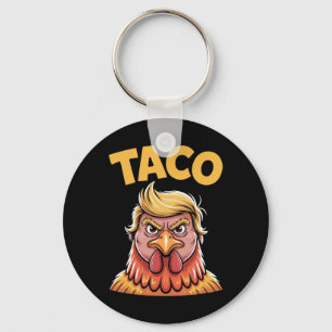 Taco Trump kneift immer Politische Humor Tar Schlüsselanhänger