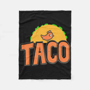 Taco Trump Logo Trump kneift immer Trump Huhn Fleecedecke