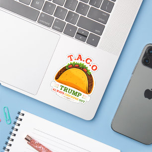 Taco Trump macht immer Spaß Aufkleber