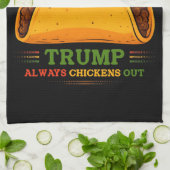 Taco Trump macht immer Spaß Geschirrtuch (Gefaltet)