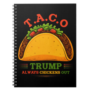 Taco Trump macht immer Spaß Notizblock