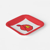 Taco Trump Party Plates Pappteller (Gewinkelt)