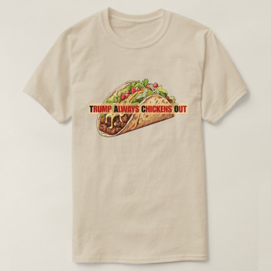 TACO Trump T-Shirt (Design vorne)