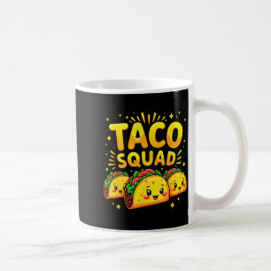 Taco-Truppe Cinco de Mayo mexikanisches Essen Fies Kaffeetasse