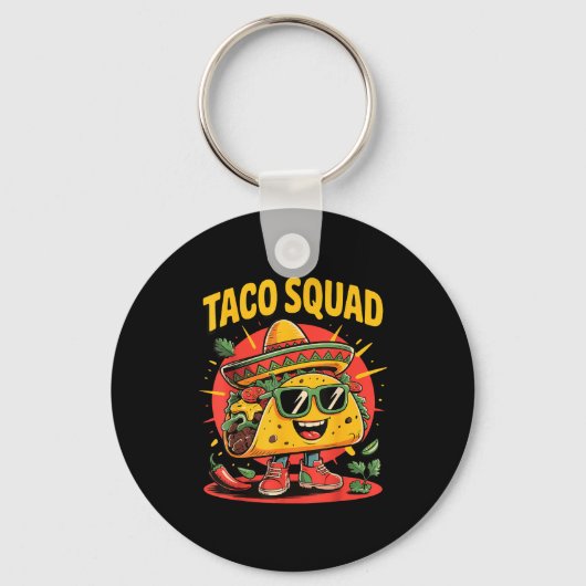 Taco-Truppe Schlüsselanhänger (Vorderseite)