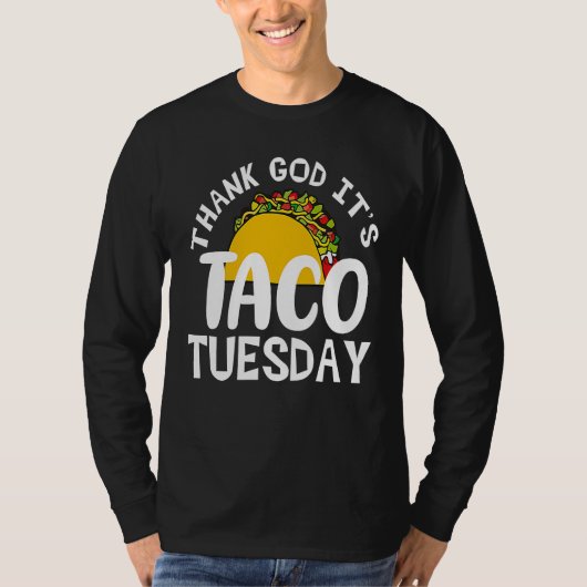 Taco Tuesday Cinco de Mayo For Men Women Mexican T-Shirt (Vorderseite)