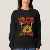 Taco TuesDay Frauen Sweatshirt (Vorderseite)