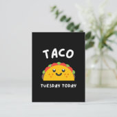 TACO TUESDAY HEUTE Postkarte (Stehend Vorderseite)