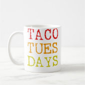 Taco Tuesday Tacos Kaffeetasse (Links)