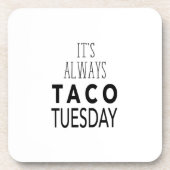 TACO TUESDAY UNTERSETZER (Vorderseite)