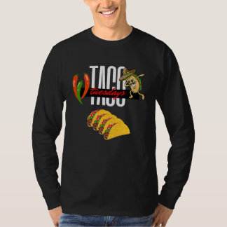 Taco Tuesdays Humor Graphic T-Shirt