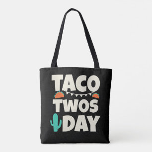 Taco Twosday 2. Geburtstagsfeier Tasche