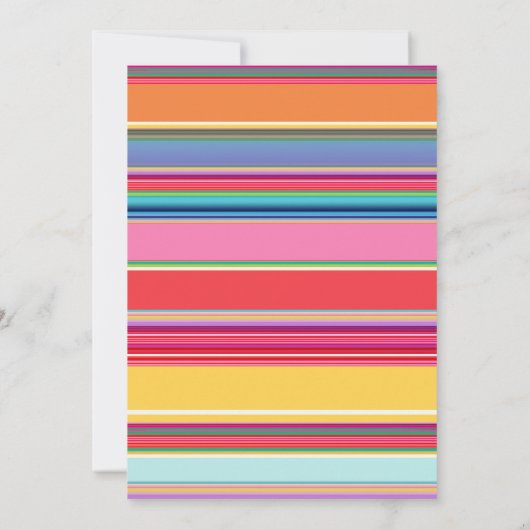 Taco TWOsday Fiesta 2. Geburtstag Einladung (Rückseite)