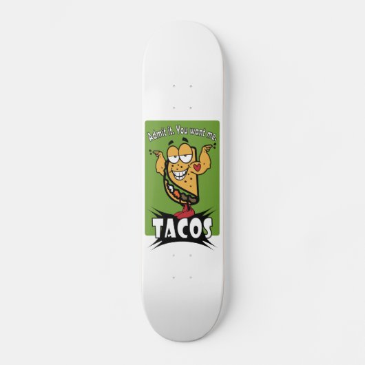 Taco-Typ Skateboard (Vorderseite)