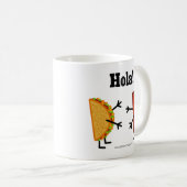 Taco u. scharfe Soße - Hola! Kaffeetasse (VorderseiteRechts)