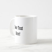 Taco u. scharfe Soße - Te Quiero! (I-Liebe Sie!) Kaffeetasse (Vorderseite Links)