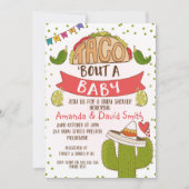 Taco über Baby Fiesta Theme Kinderdusche Einladung (Vorderseite)