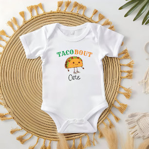 Taco über Baby Mexican Baby Duschgeschenk Baby Bib Strampler